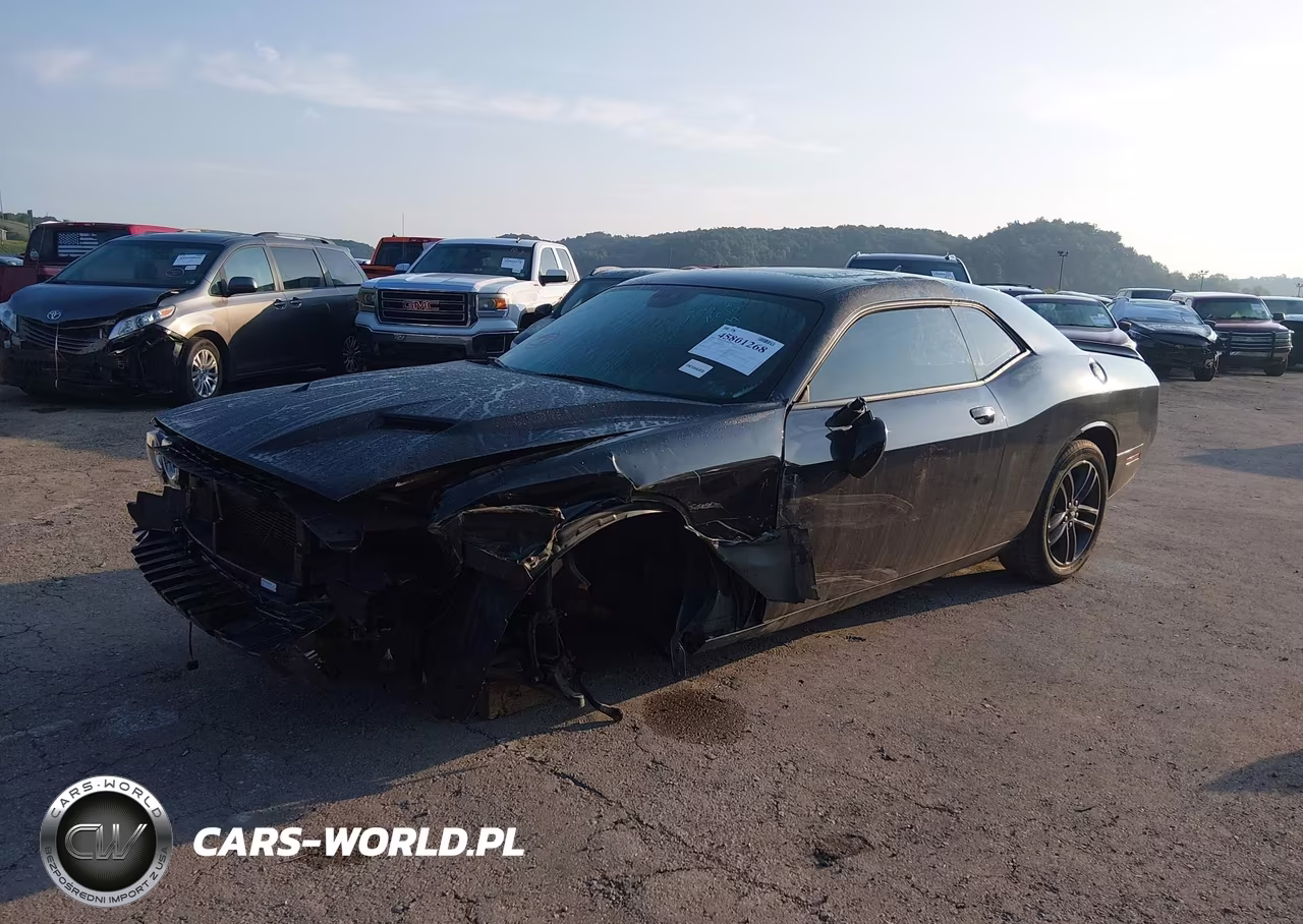 2019 Dodge Challenger Sxt Awd VIN:2C3CDZGG7KH522149 - 2