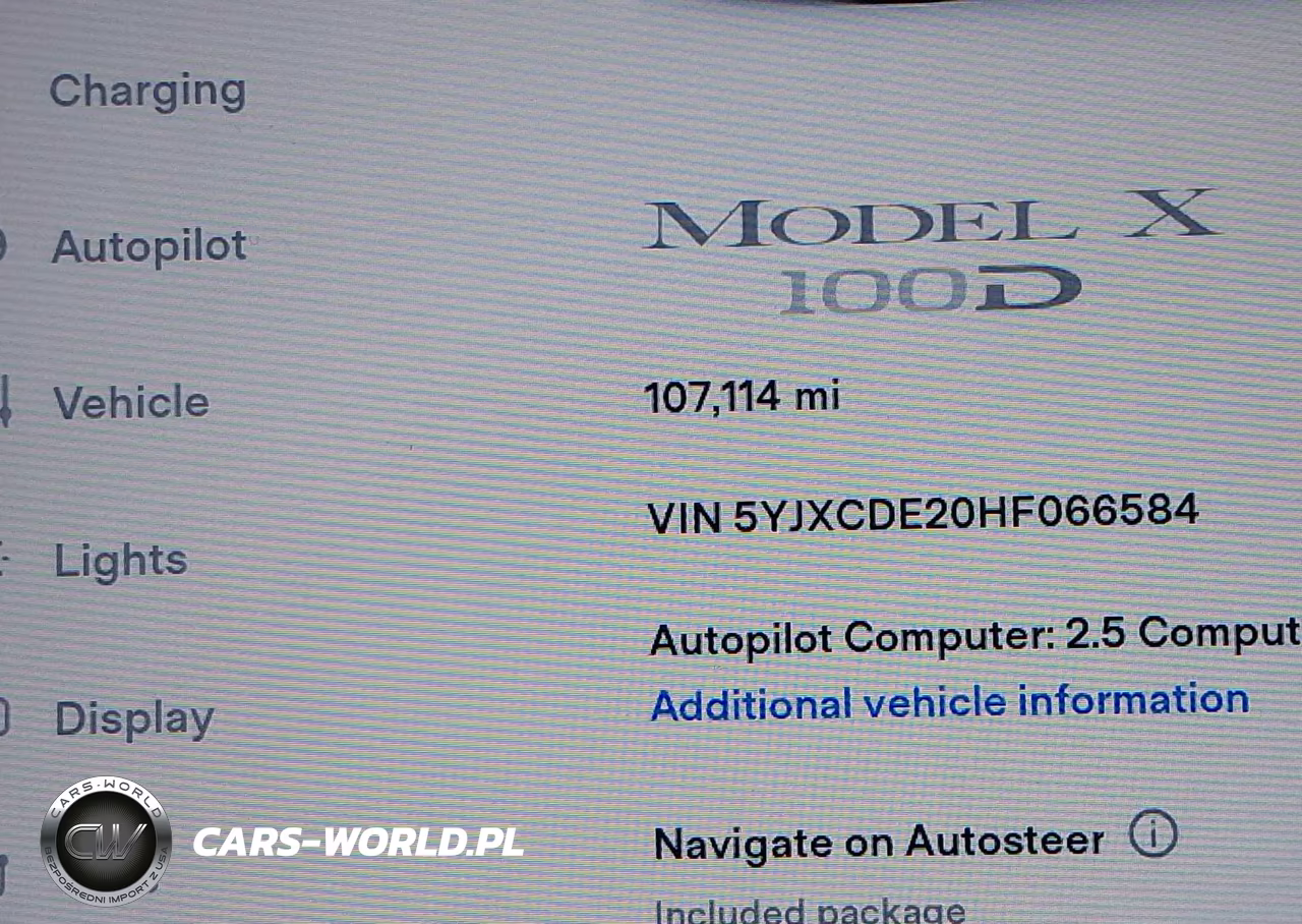 2017 Tesla Model X VIN:5YJXCDE20HF066584 - 14
