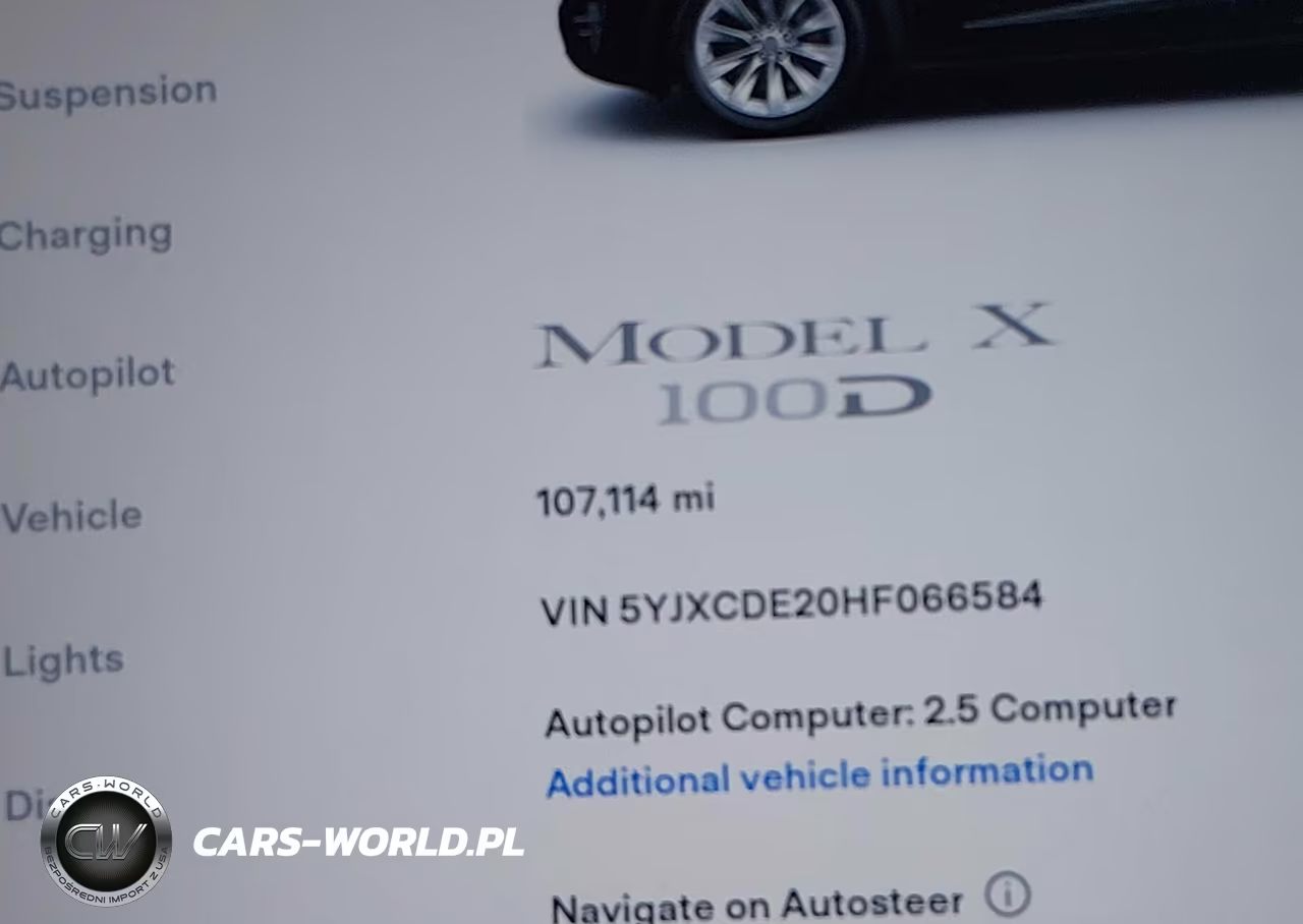 2017 Tesla Model X VIN:5YJXCDE20HF066584 - 7