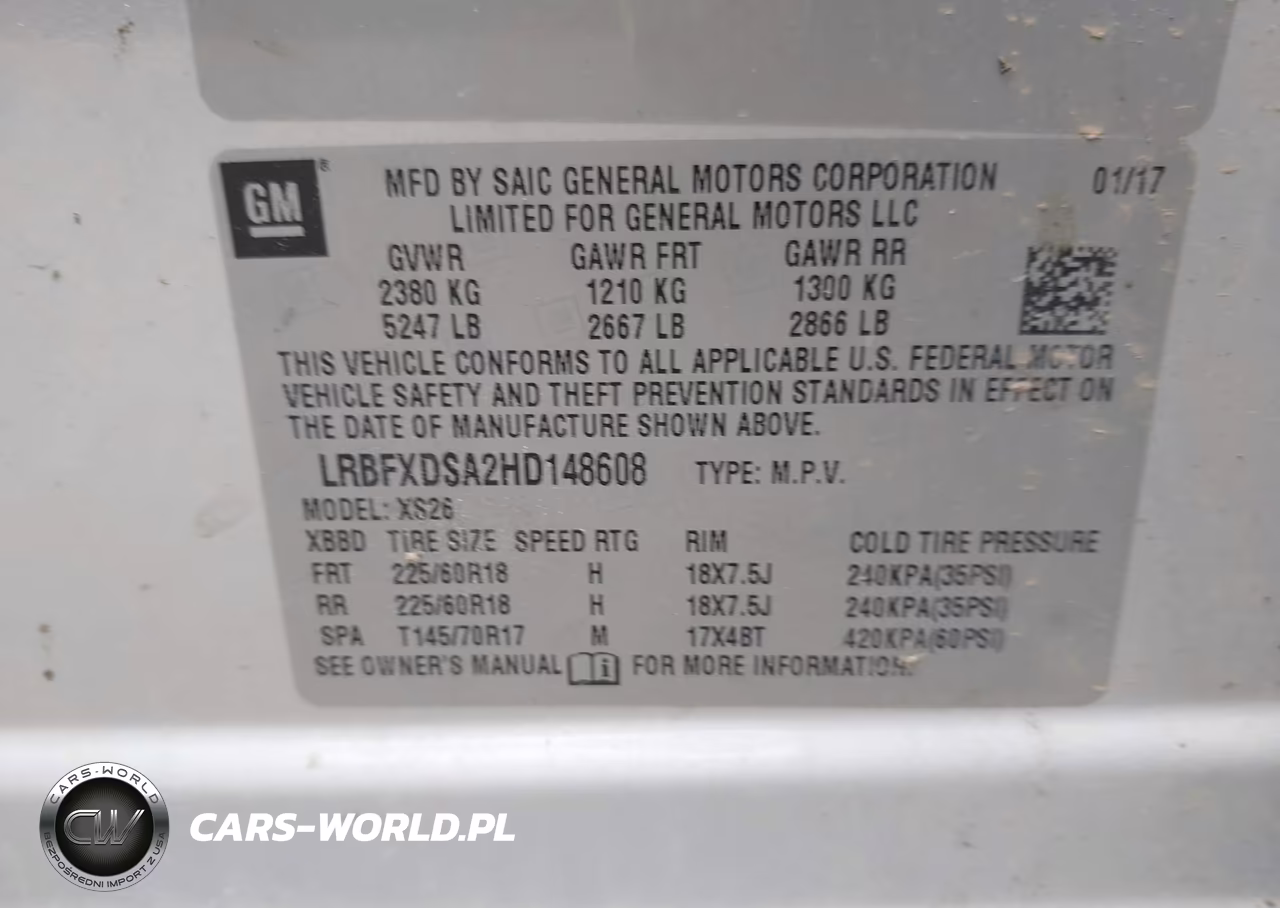 2017 Buick Envision Essence VIN:LRBFXDSA2HD148608 - 9