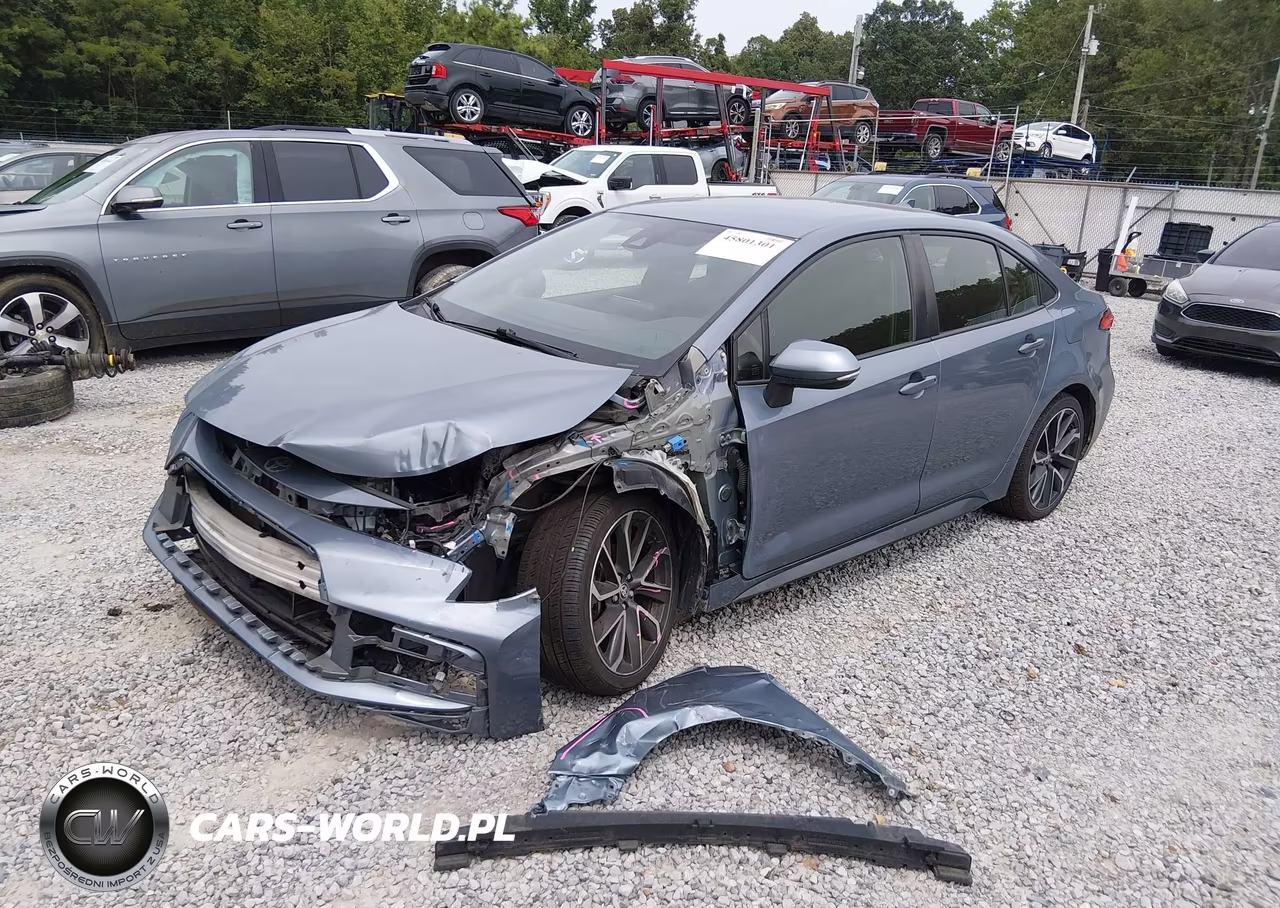 2022 Toyota Corolla Se VIN:JTDS4MCE8NJ087045 - 2