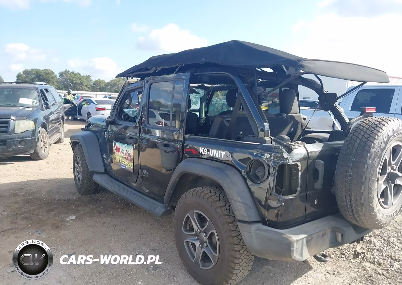2018 Jeep Wrangler Unlimited Sport S 4X4 VIN:1C4HJXDG1JW142940 - 3