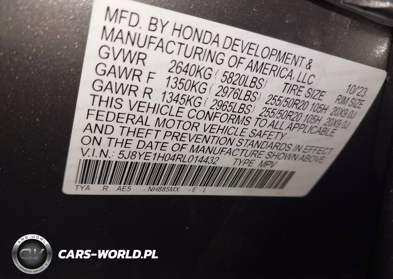 2024 Acura Mdx A-Spec VIN:5J8YE1H04RL014432 - 9