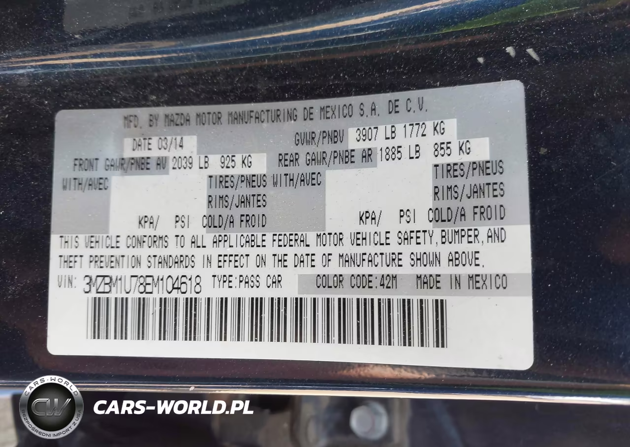 2014 Mazda Mazda3 I Sport VIN:3MZBM1U78EM104618 - 9