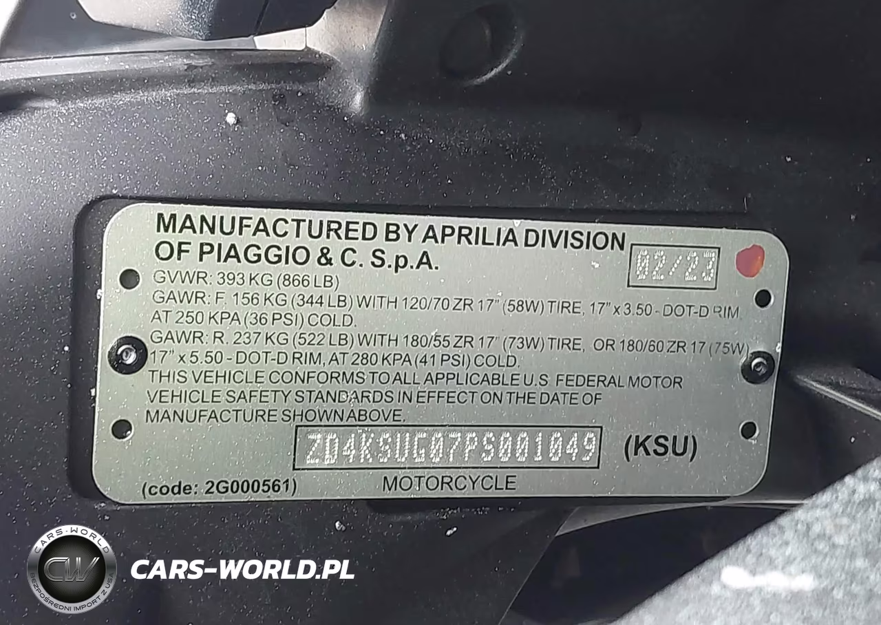 2023 Aprilia Rs 660 VIN:ZD4KSUG07PS001049 - 10