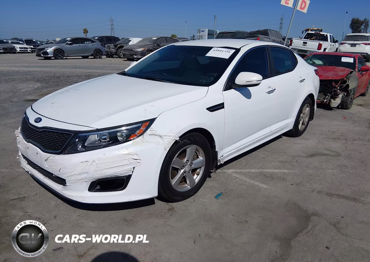 2015 Kia Optima Lx VIN:KNAGM4A79F5612468 - 2