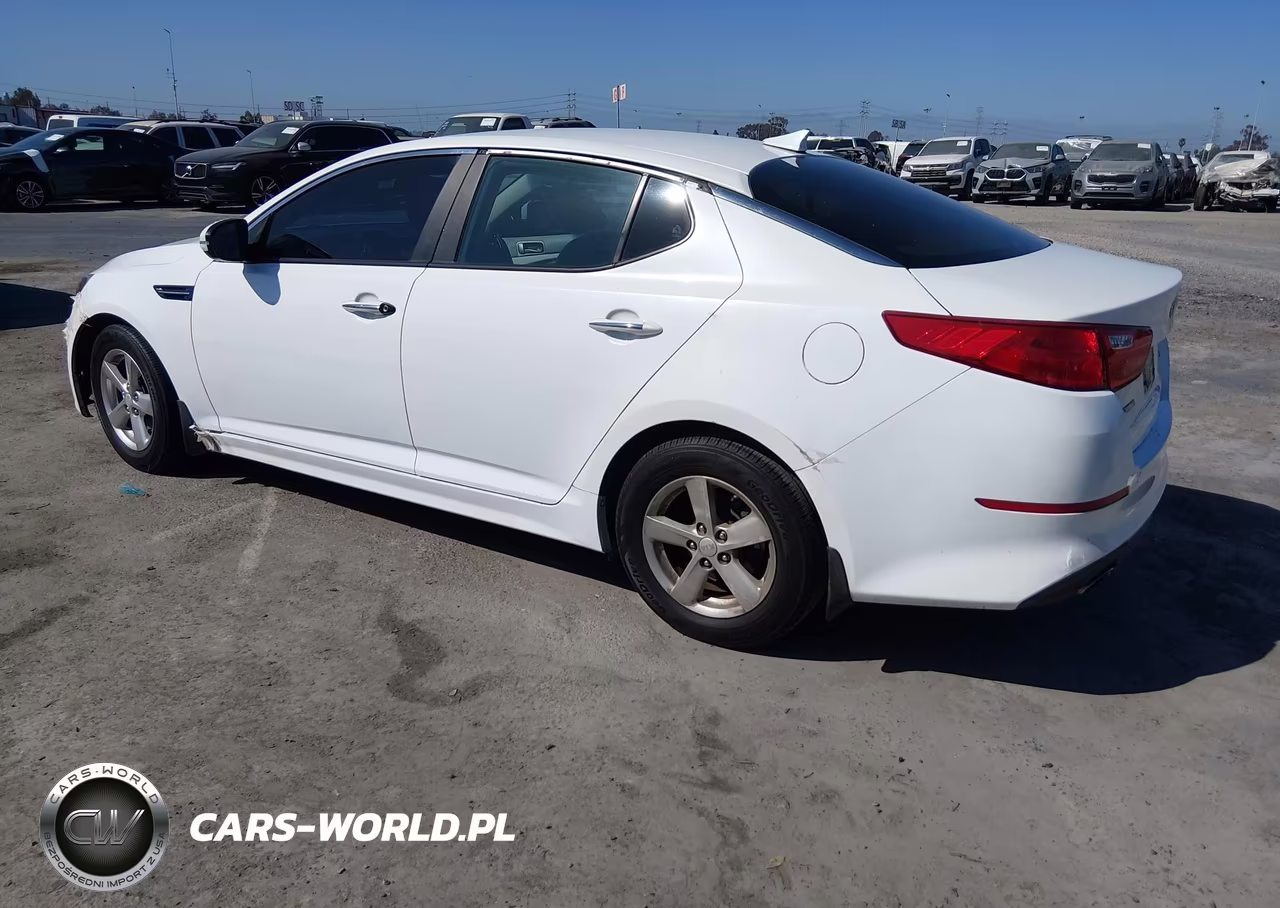 2015 Kia Optima Lx VIN:KNAGM4A79F5612468 - 3