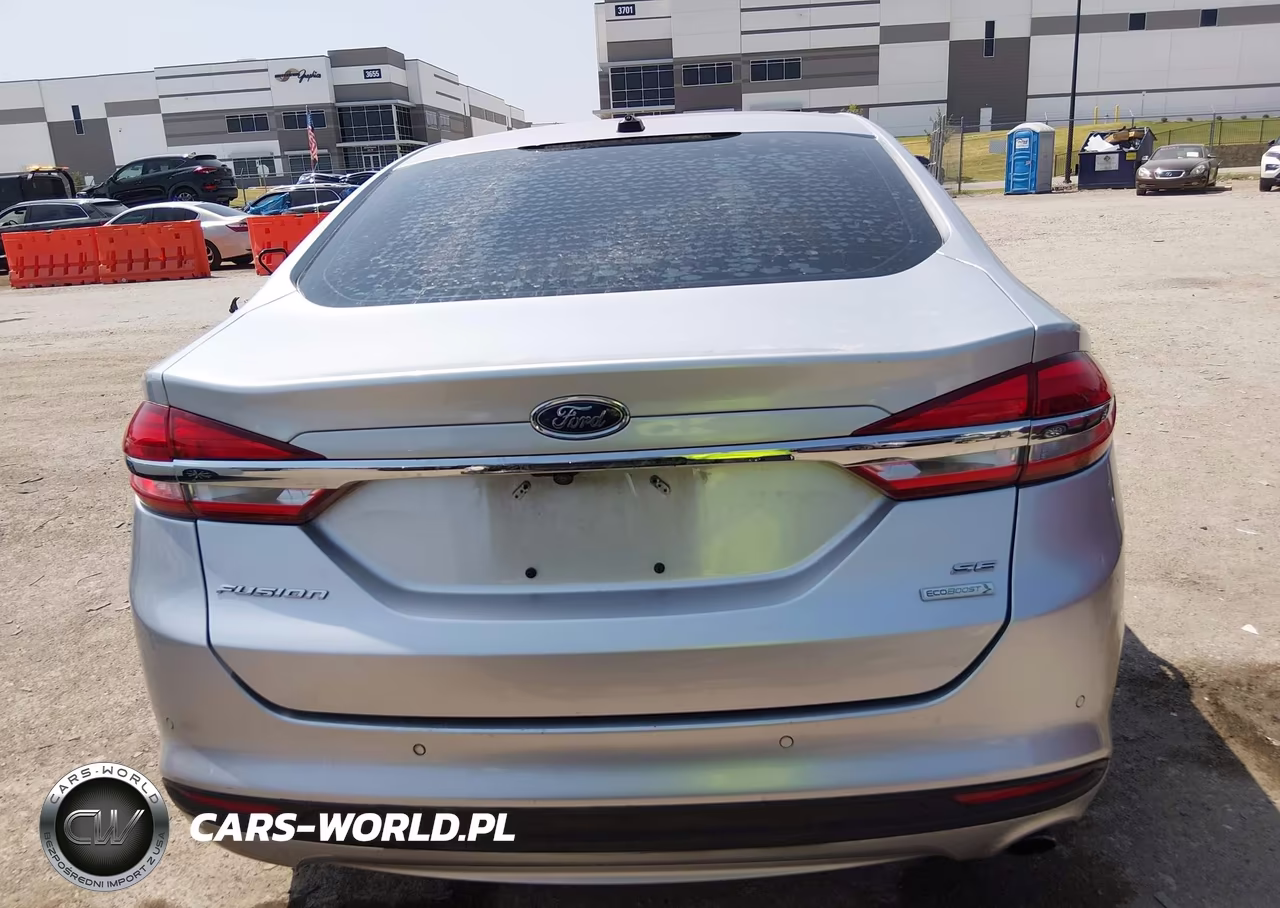 2017 Ford Fusion Se VIN:3FA6P0HD6HR395817 - 16