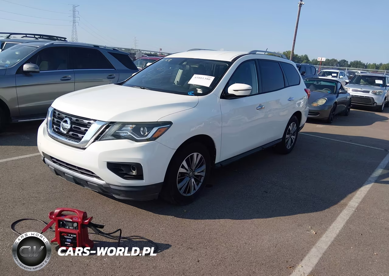 2017 Nissan Pathfinder Sv VIN:5N1DR2MN8HC665291 - 2
