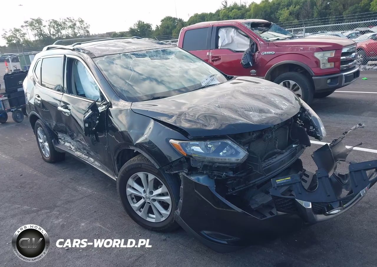 2016 Nissan Rogue Sv VIN:JN8AT2MTXGW023714 - 1