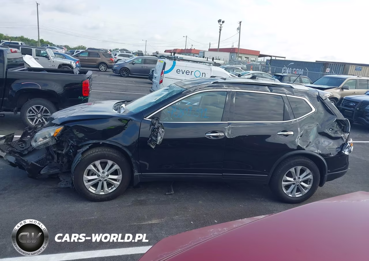 2016 Nissan Rogue Sv VIN:JN8AT2MTXGW023714 - 14