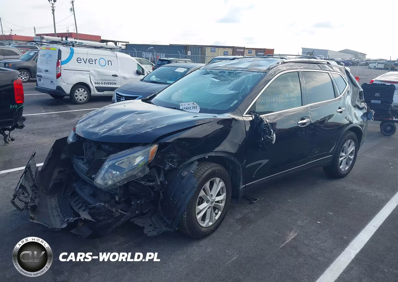 2016 Nissan Rogue Sv VIN:JN8AT2MTXGW023714 - 2