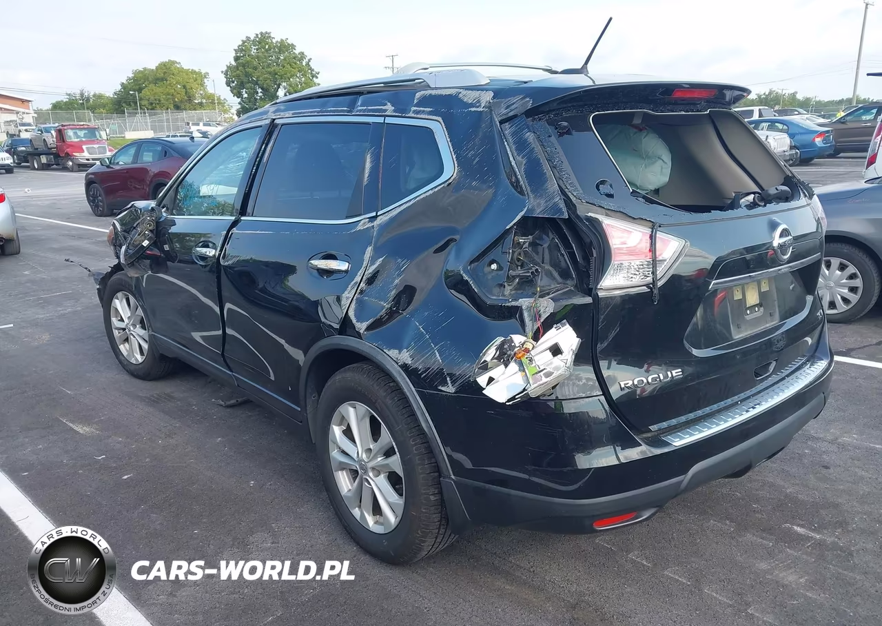2016 Nissan Rogue Sv VIN:JN8AT2MTXGW023714 - 3