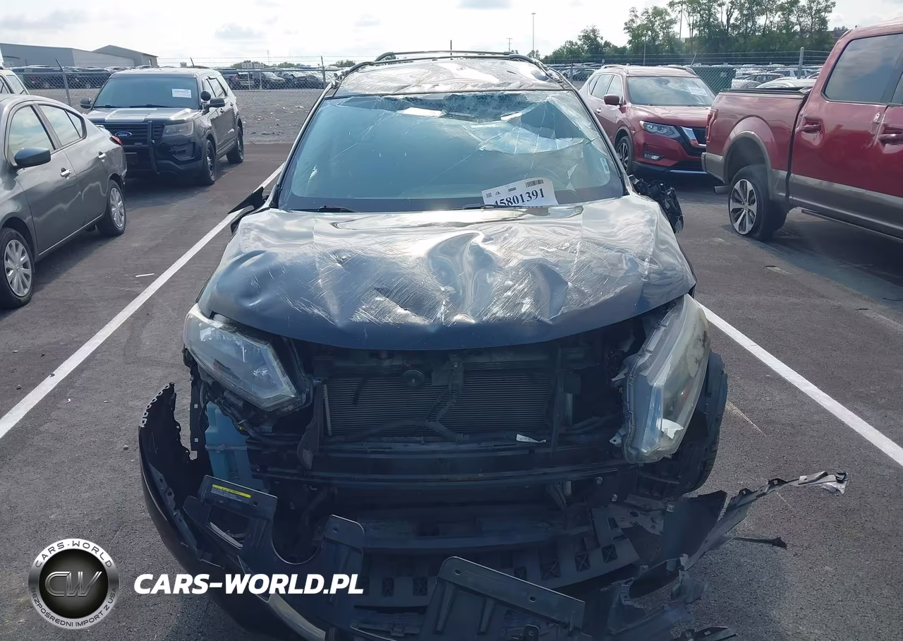 2016 Nissan Rogue Sv VIN:JN8AT2MTXGW023714 - 6