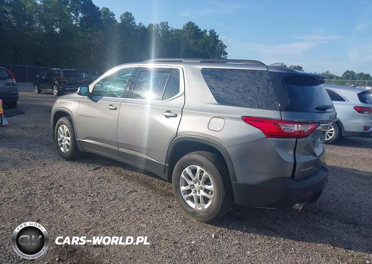 2021 Chevrolet Traverse Fwd Lt Cloth VIN:1GNERGKW0MJ157637 - 3