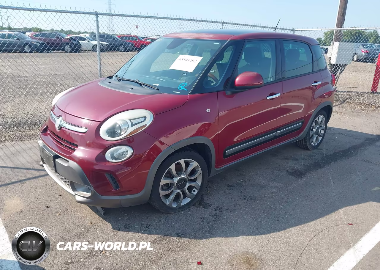 2015 Fiat 500L Trekking VIN:ZFBCFADH7FZ033828 - 2