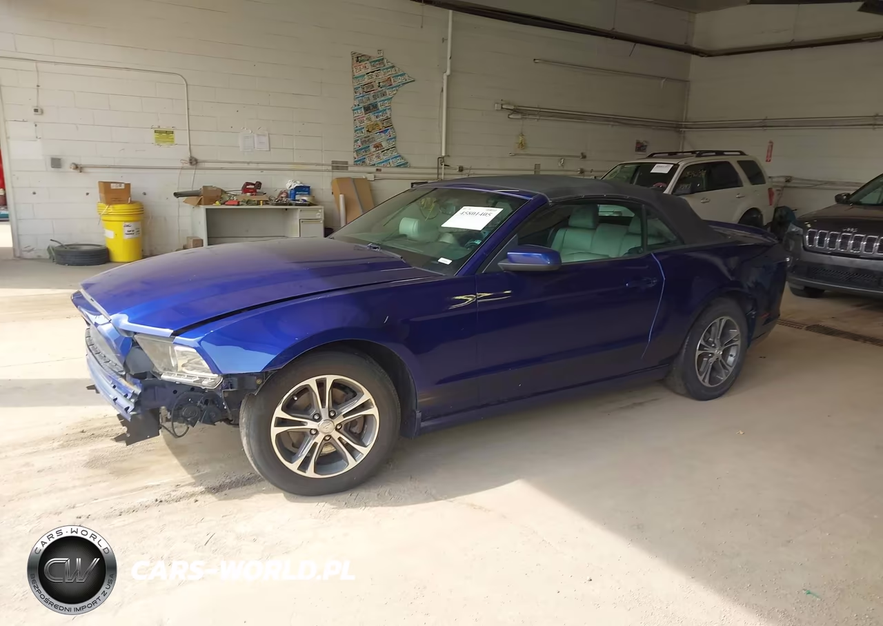 2013 Ford Mustang V6 Premium VIN:1ZVBP8EM3D5243760 - 2