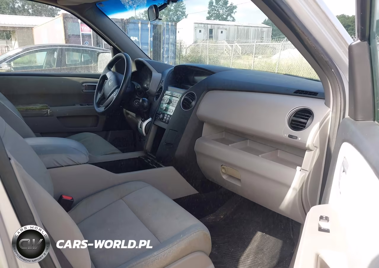 2009 Honda Pilot Lx VIN:5FNYF38219B013461 - 5