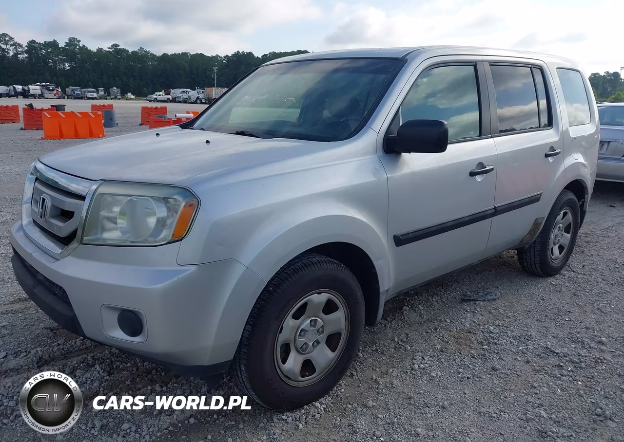 2009 Honda Pilot Lx VIN:5FNYF38219B013461 - 6