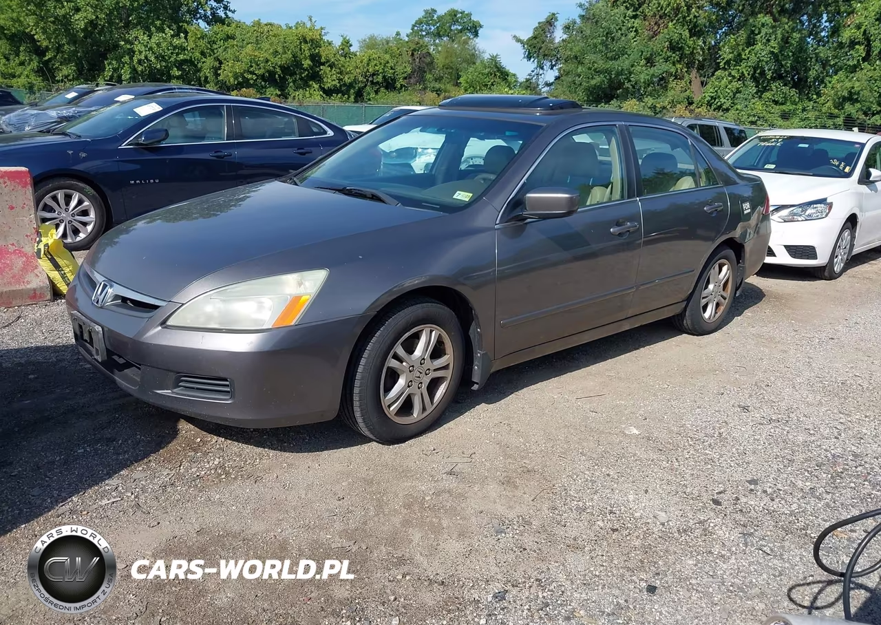 2007 Honda Accord 2.4 Ex VIN:1HGCM56867A064917 - 2