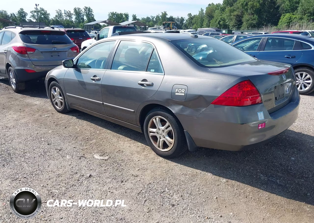 2007 Honda Accord 2.4 Ex VIN:1HGCM56867A064917 - 3