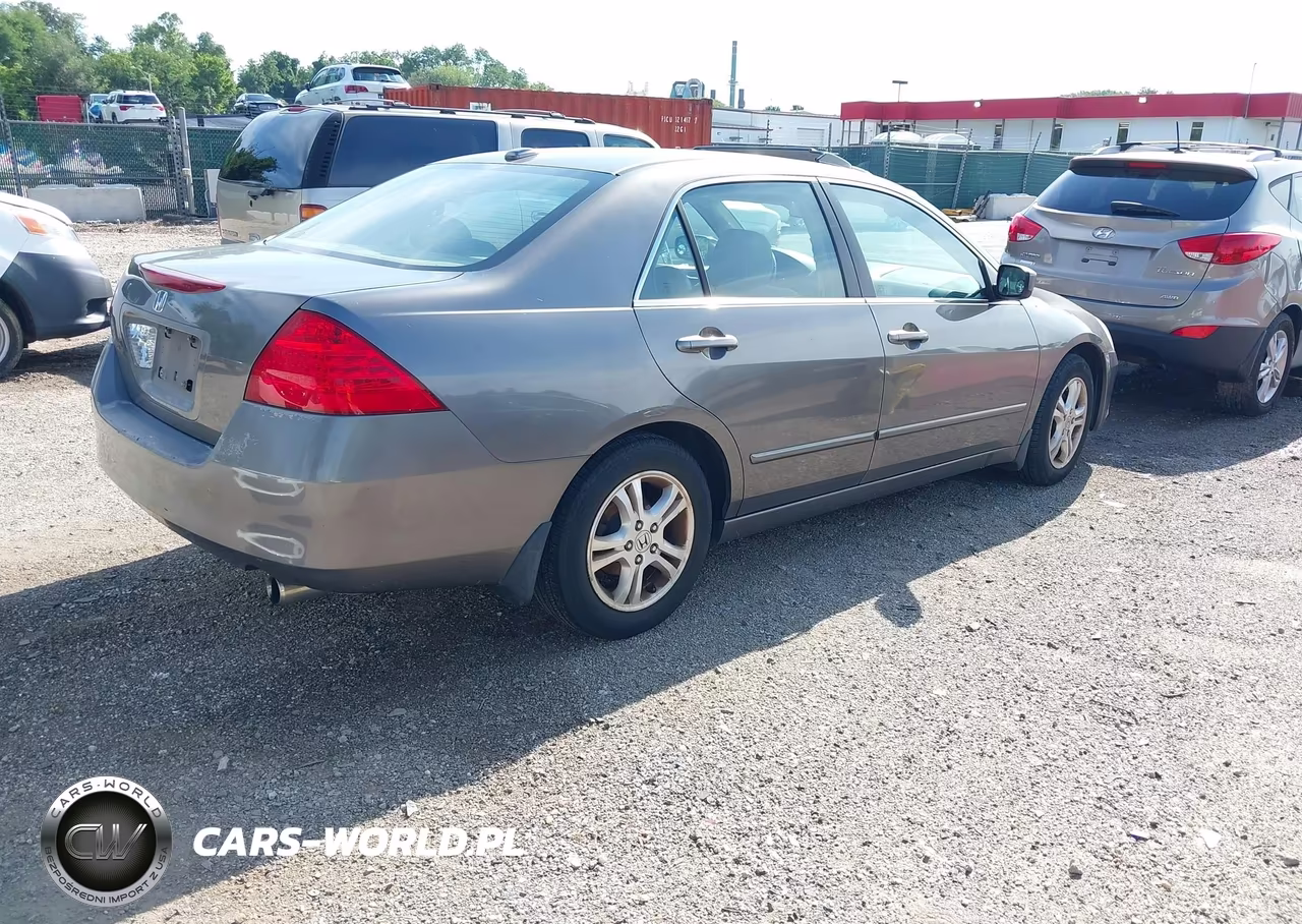 2007 Honda Accord 2.4 Ex VIN:1HGCM56867A064917 - 4