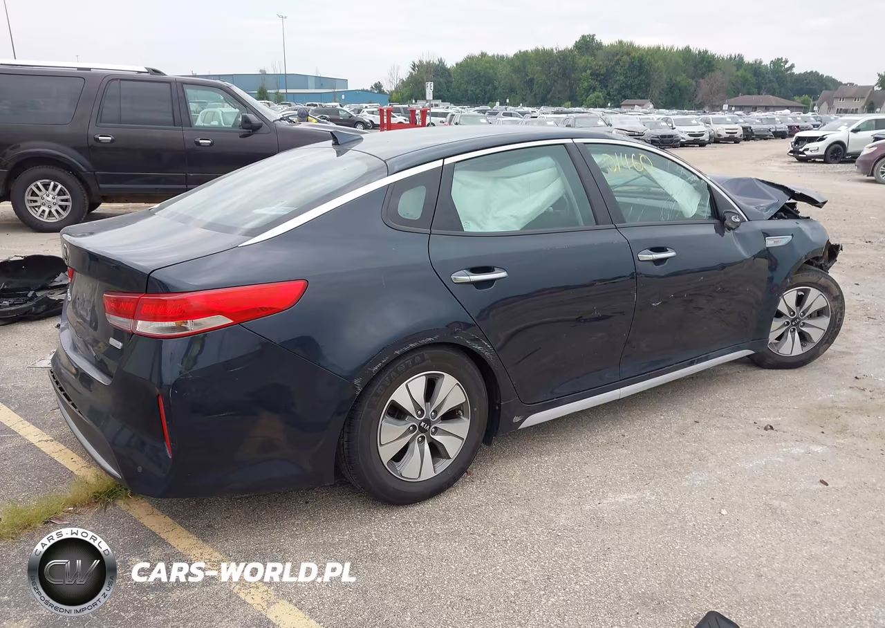 2018 Kia Optima Hybrid Premium VIN:KNAGT4LE7J5023474 - 4