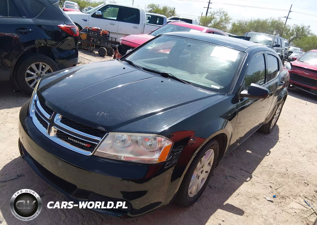 2014 Dodge Avenger Se VIN:1C3CDZAB1EN218730 - 2