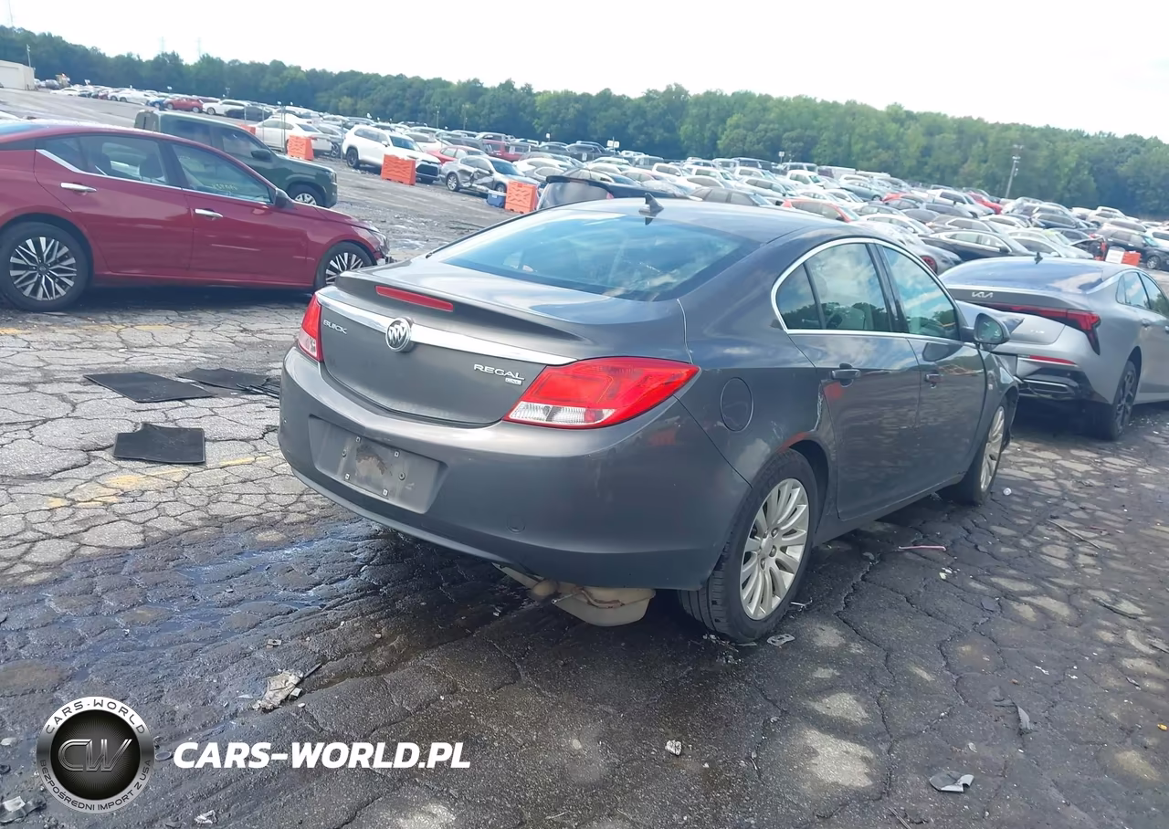 2011 Buick Regal Cxl Russelsheim VIN:W04GN5EC9B1116742 - 4