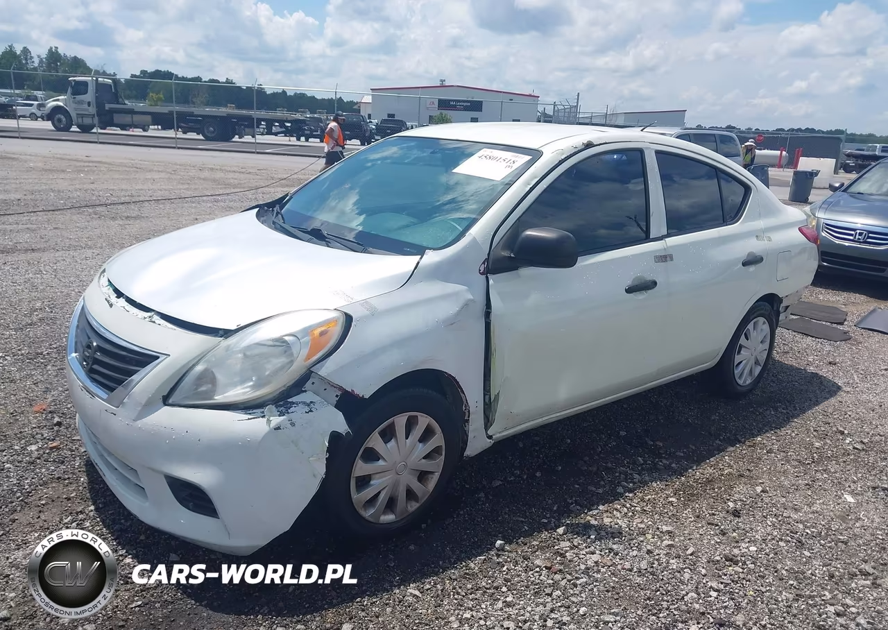 2013 Nissan Versa 1.6 S VIN:3N1CN7AP7DL841148 - 2