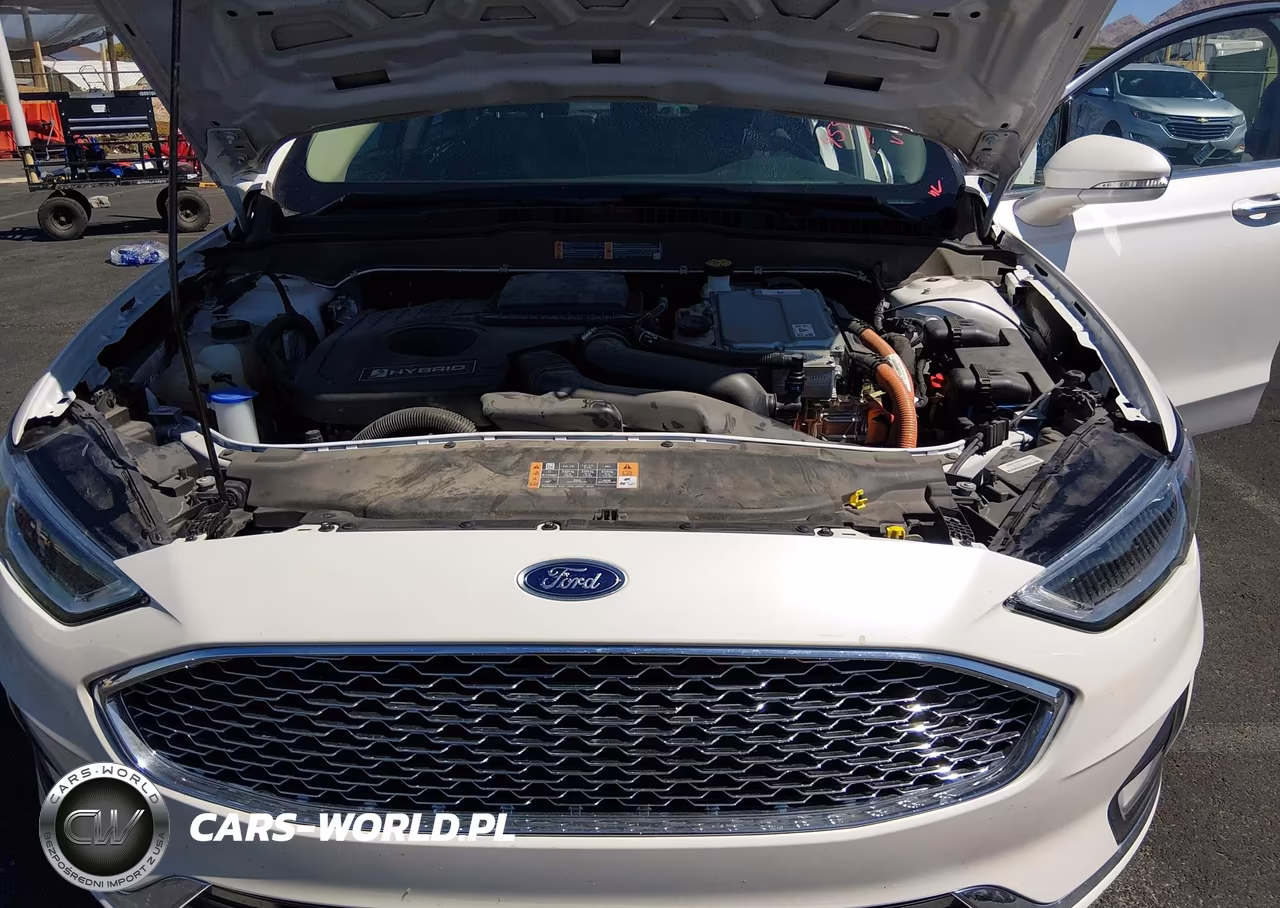 2019 Ford Fusion Hybrid Titanium VIN:3FA6P0RU1KR176477 - 10