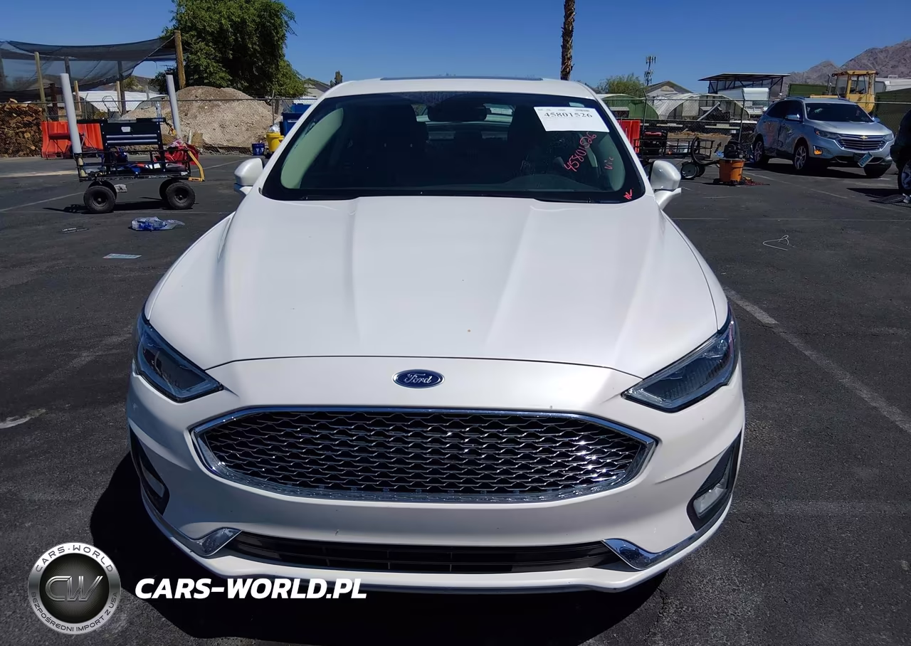 2019 Ford Fusion Hybrid Titanium VIN:3FA6P0RU1KR176477 - 13
