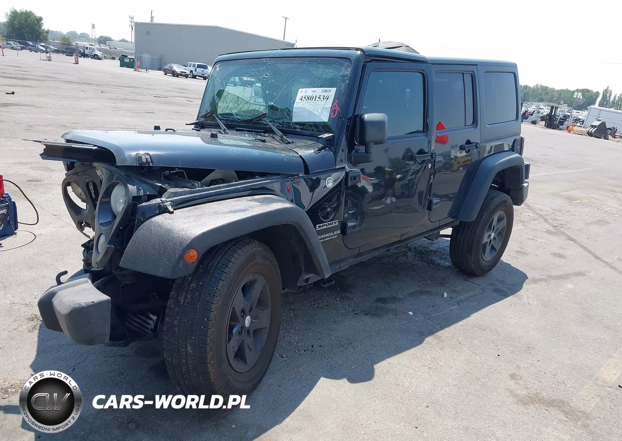 2014 Jeep Wrangler Unlimited Sport VIN:1C4BJWDG9EL313960 - 2