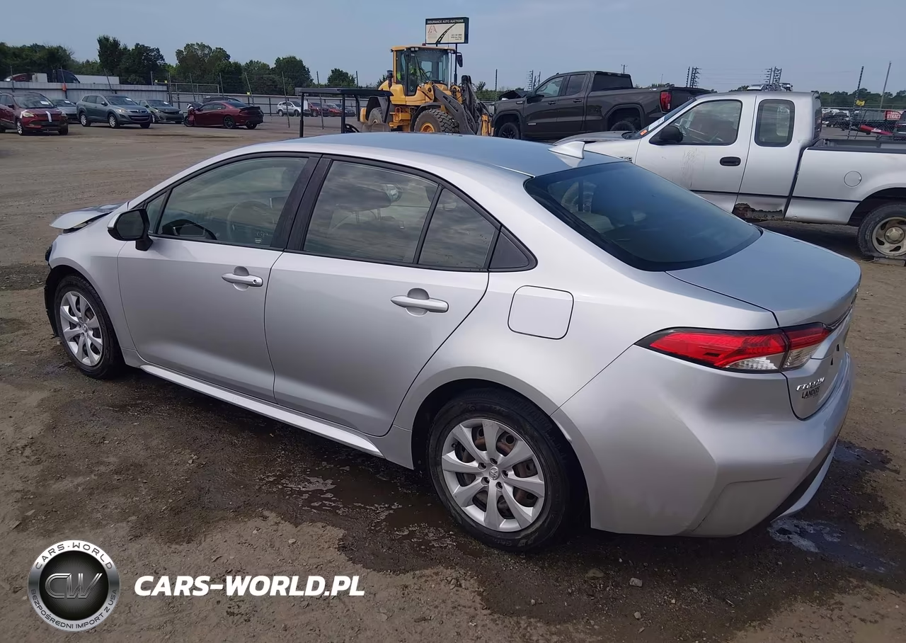 2021 Toyota Corolla Le VIN:JTDEPMAE9MJ145931 - 3