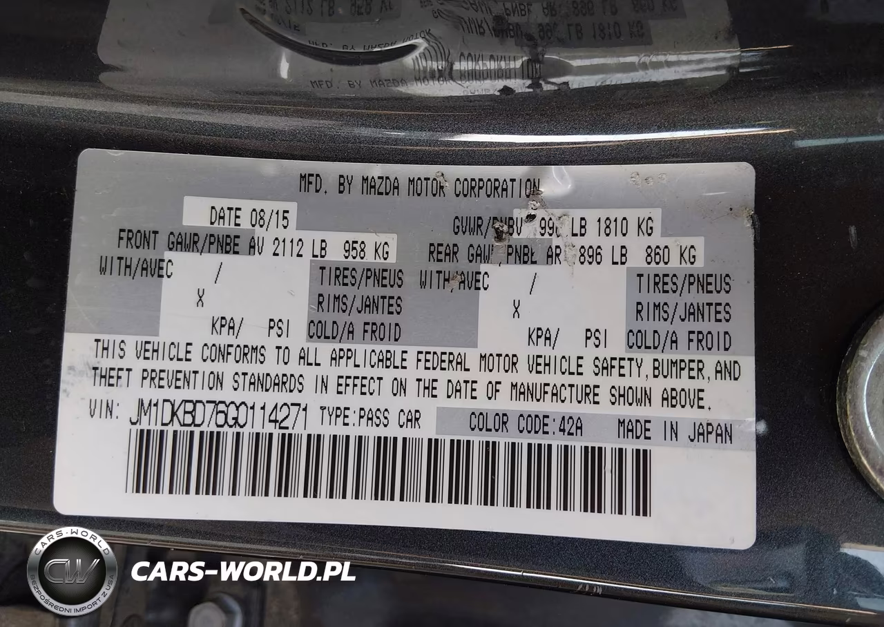 2016 Mazda Cx-3 Grand Touring VIN:JM1DKBD76G0114271 - 9