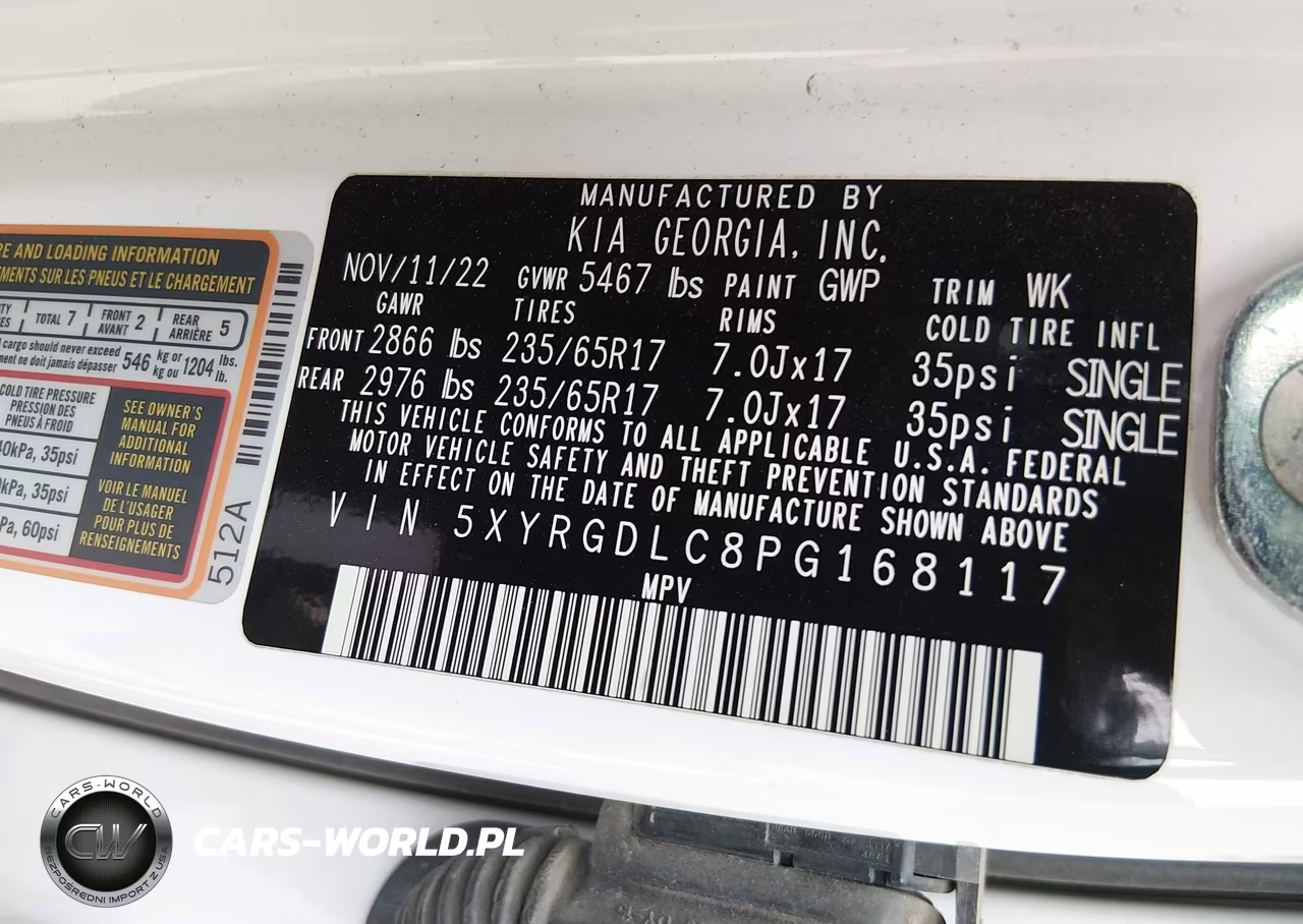 2023 Kia Sorento Lx VIN:5XYRGDLC8PG168117 - 9