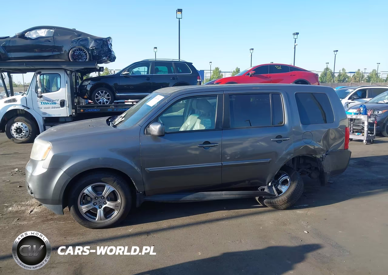 2012 Honda Pilot Ex-L VIN:5FNYF3H53CB037049 - 14