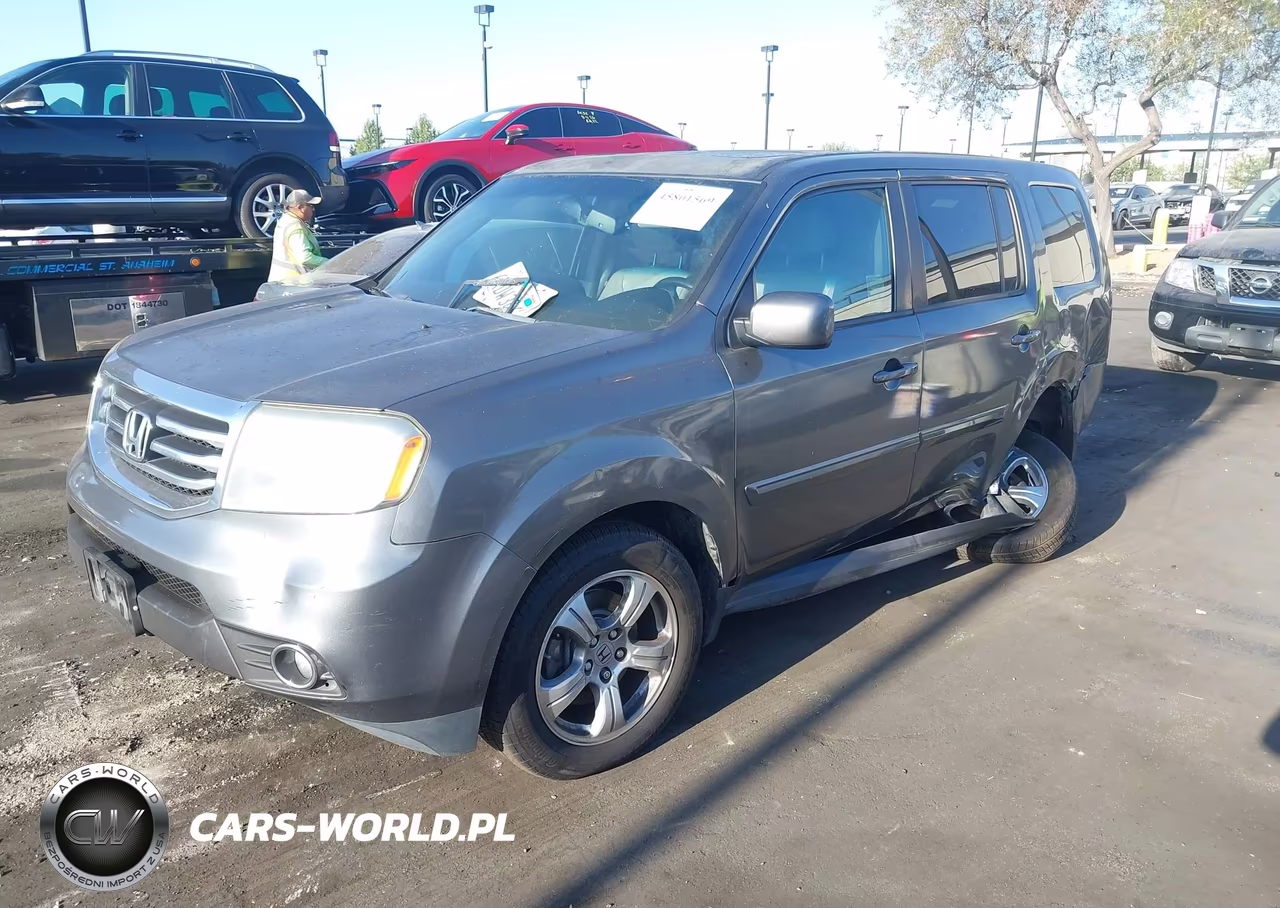 2012 Honda Pilot Ex-L VIN:5FNYF3H53CB037049 - 2