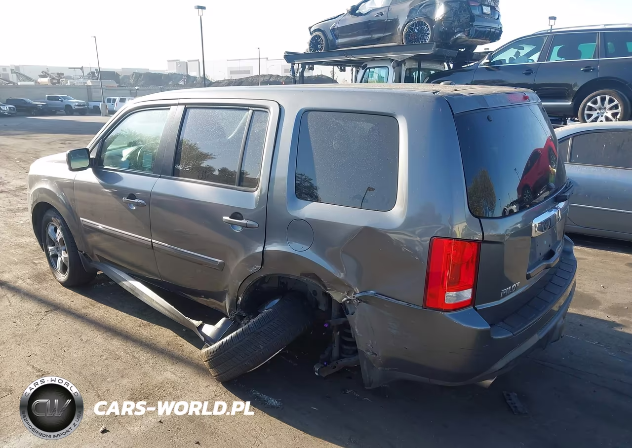 2012 Honda Pilot Ex-L VIN:5FNYF3H53CB037049 - 3