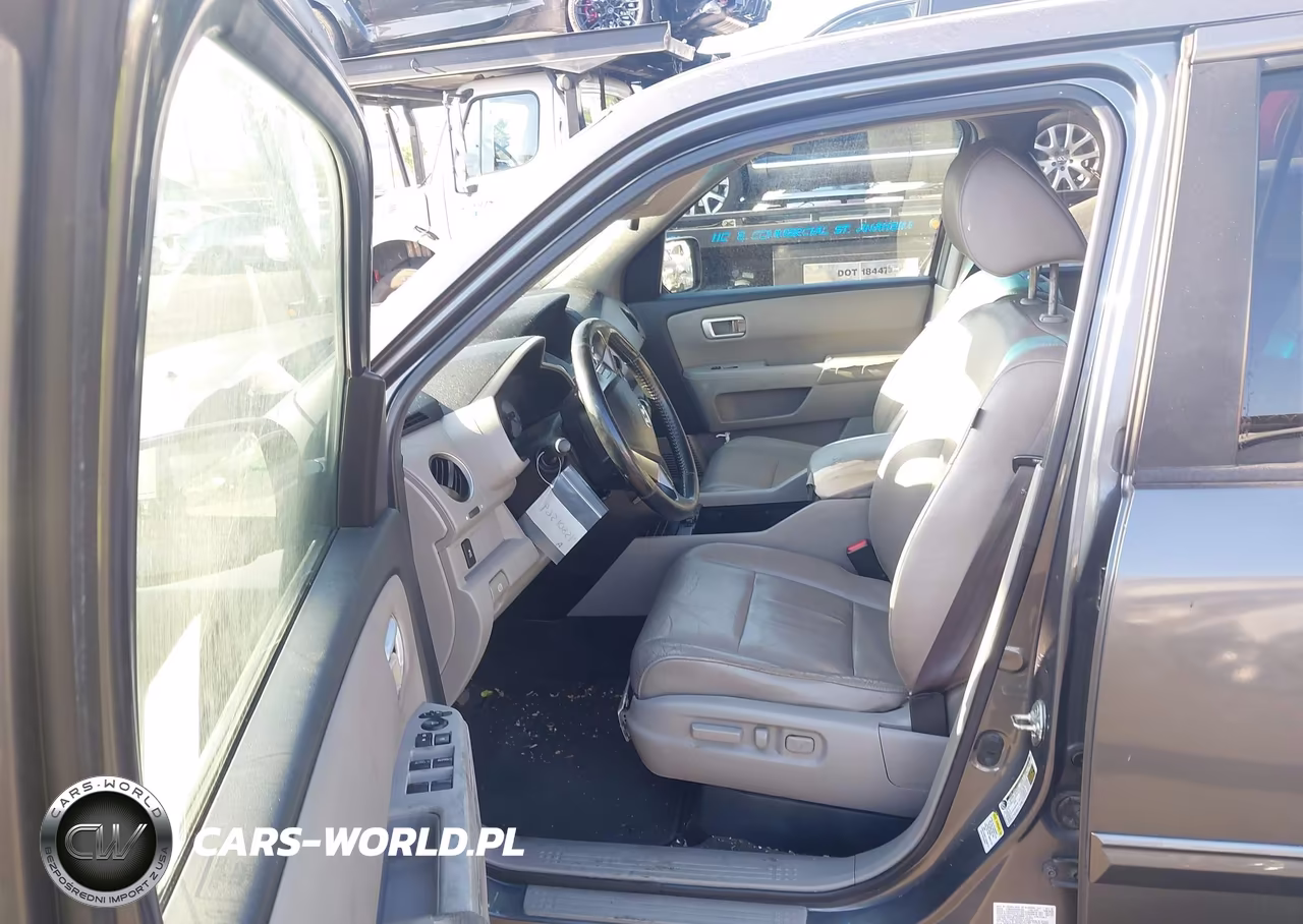 2012 Honda Pilot Ex-L VIN:5FNYF3H53CB037049 - 5