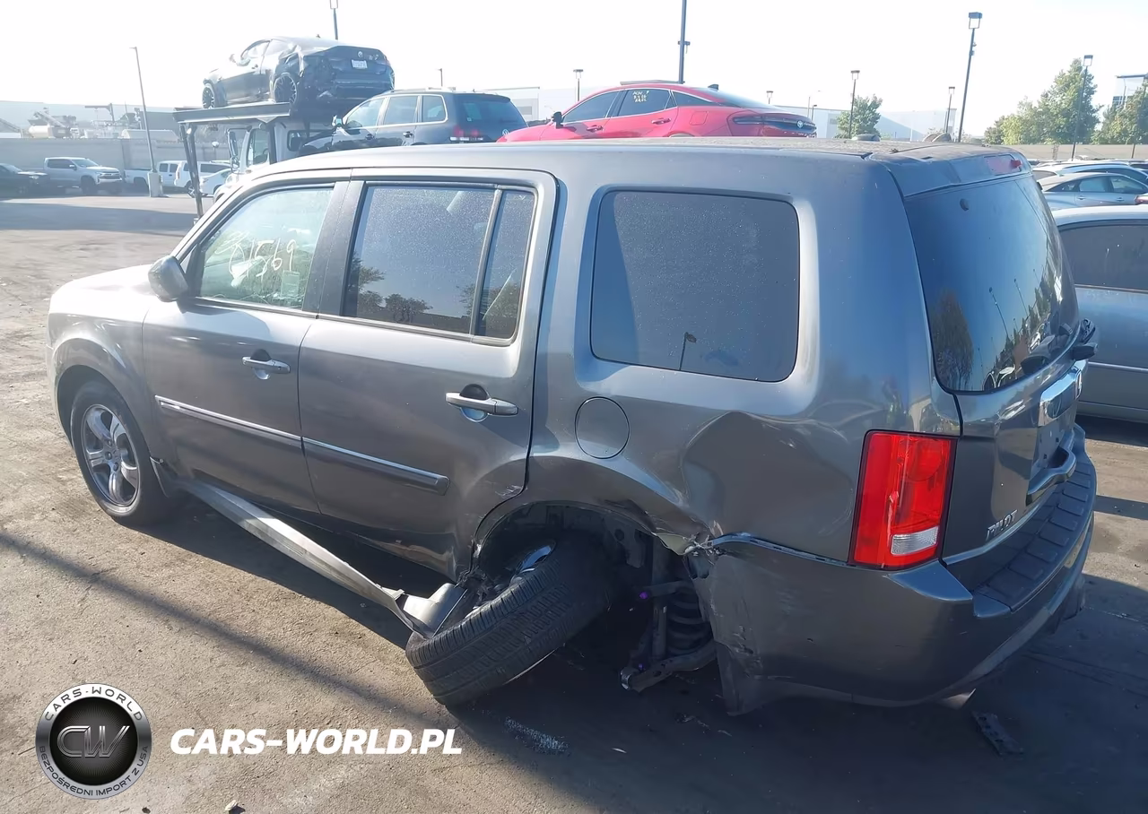 2012 Honda Pilot Ex-L VIN:5FNYF3H53CB037049 - 6