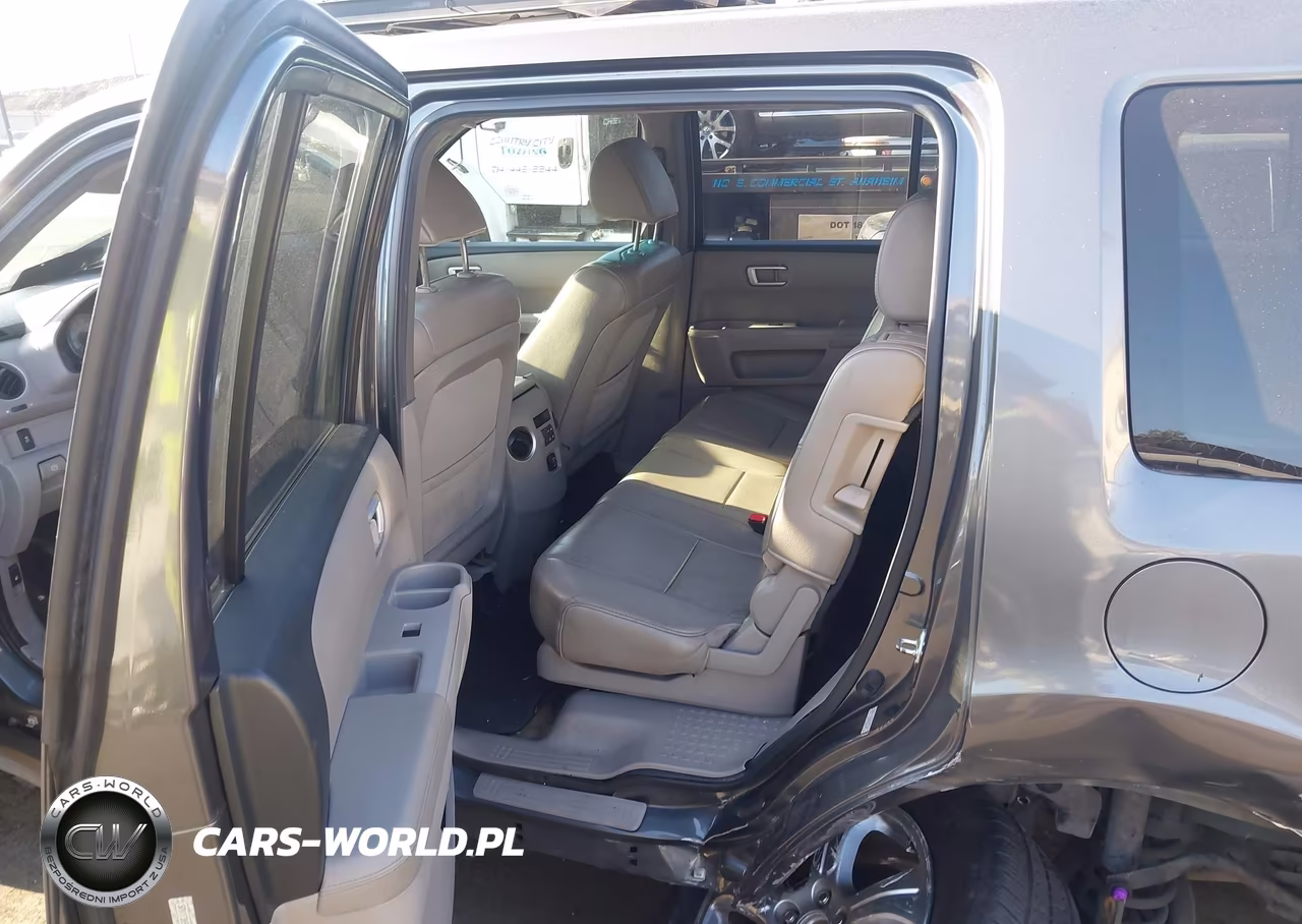 2012 Honda Pilot Ex-L VIN:5FNYF3H53CB037049 - 8