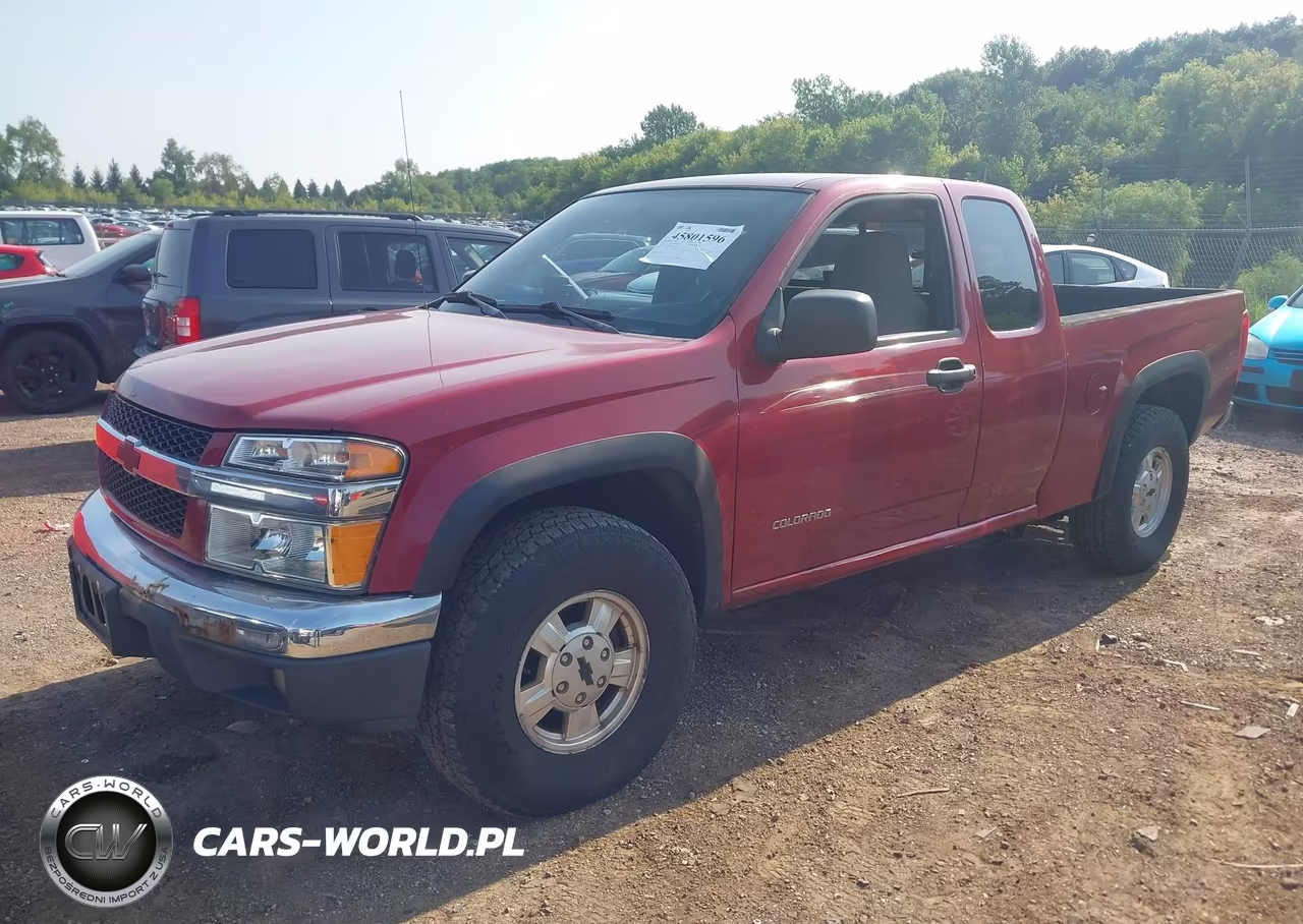 2005 Chevrolet Colorado Ls VIN:1GCDT196858122832 - 2