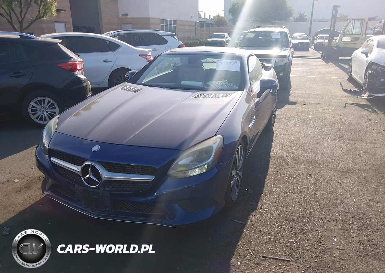 2017 Mercedes-Benz Slc 300 VIN:WDDPK3JA5HF138052 - 2