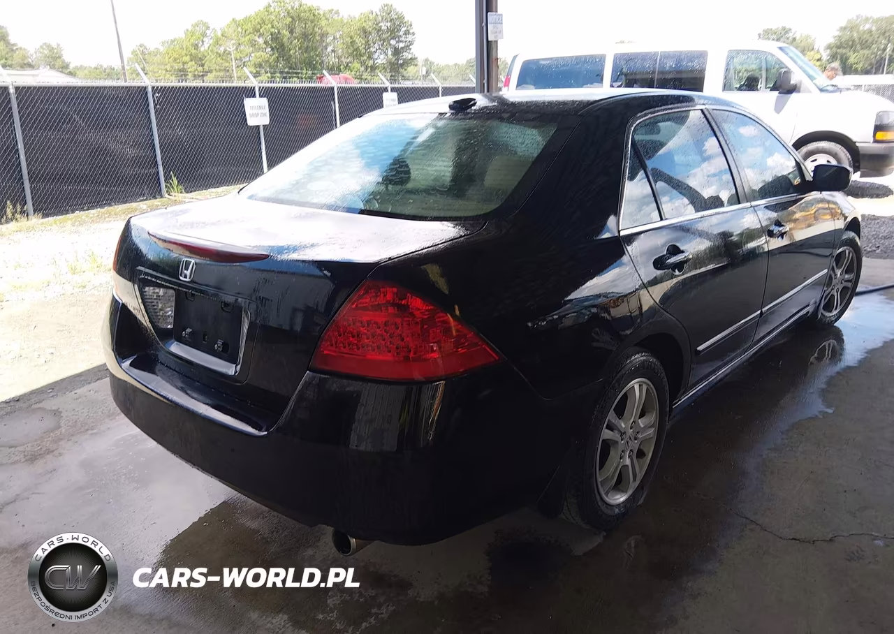 2007 Honda Accord 2.4 Ex VIN:1HGCM558X7A183443 - 4