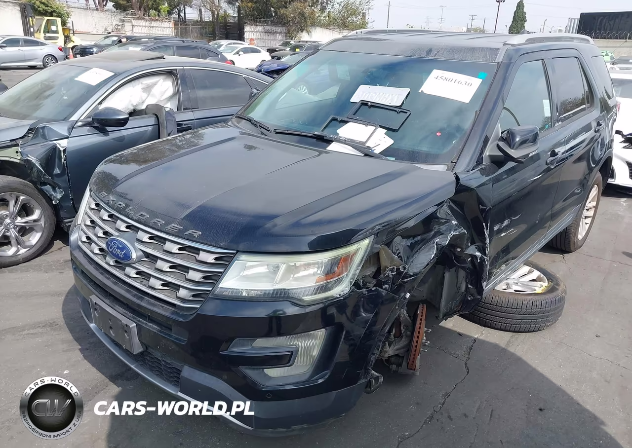 2017 Ford Explorer Xlt VIN:1FM5K7D86HGA70433 - 2