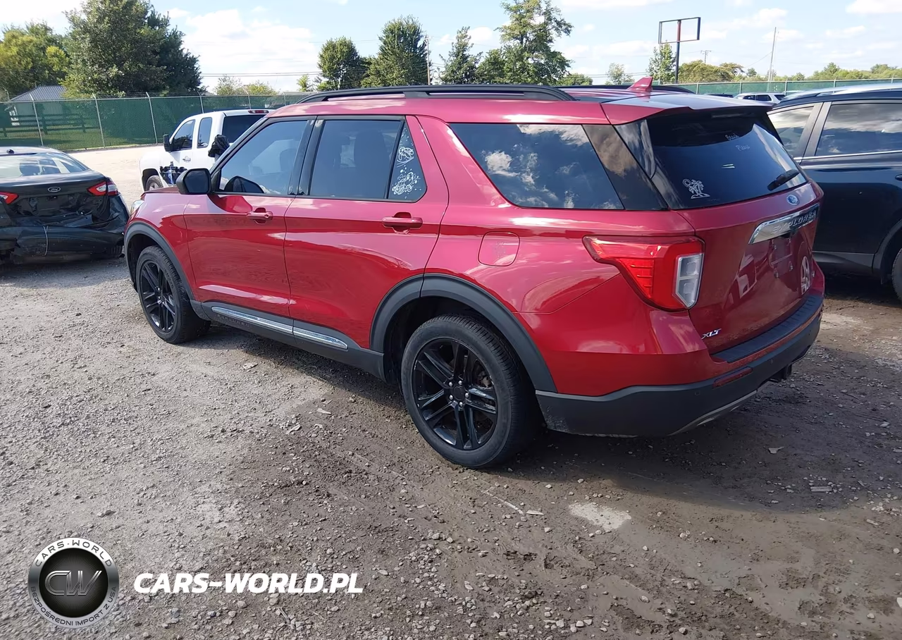 2020 Ford Explorer Xlt VIN:1FMSK7DH6LGA25441 - 3