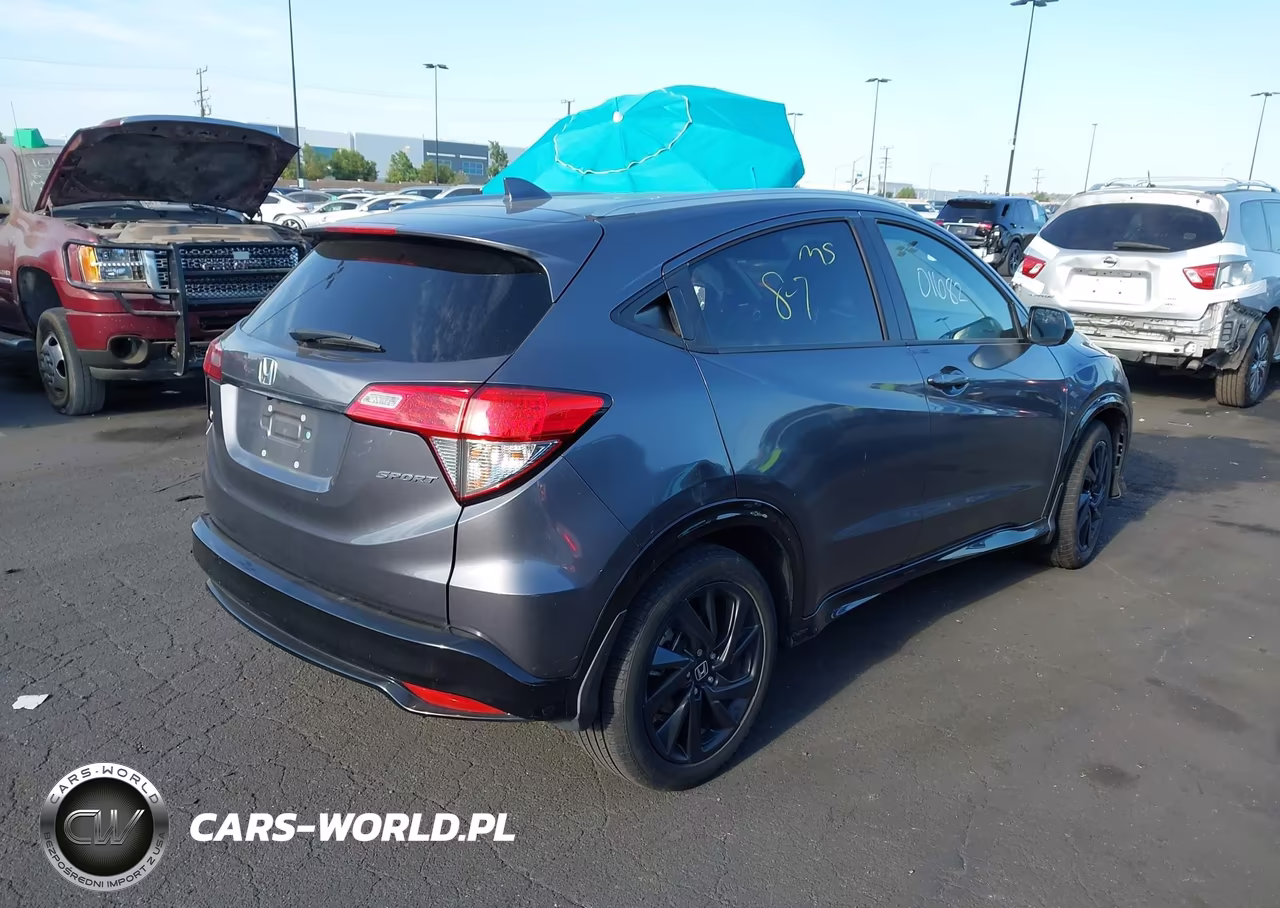 2021 Honda Hr-V 2Wd Sport VIN:3CZRU5H18MM714784 - 4