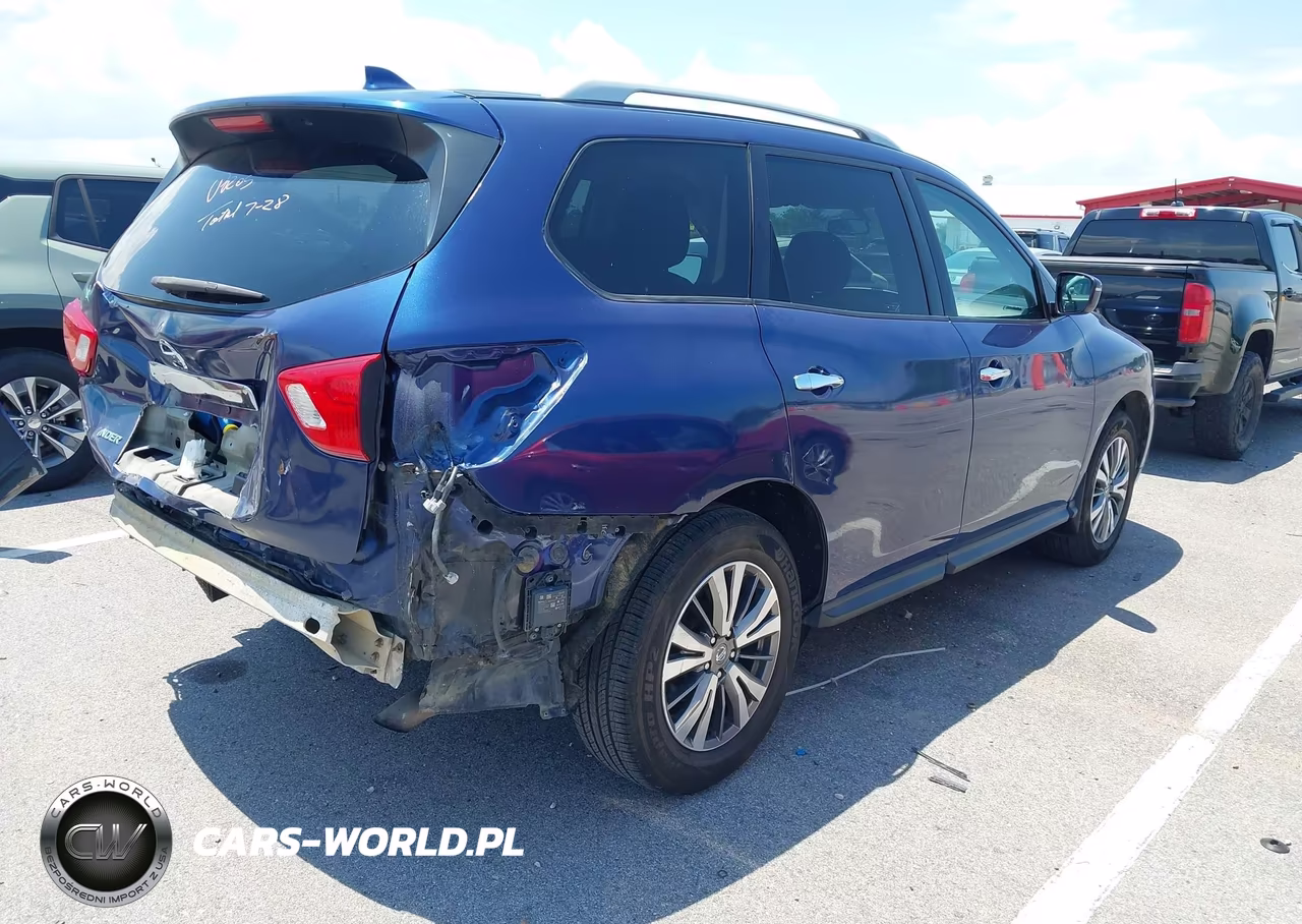 2020 Nissan Pathfinder Sv 4Wd VIN:5N1DR2BM7LC601374 - 4