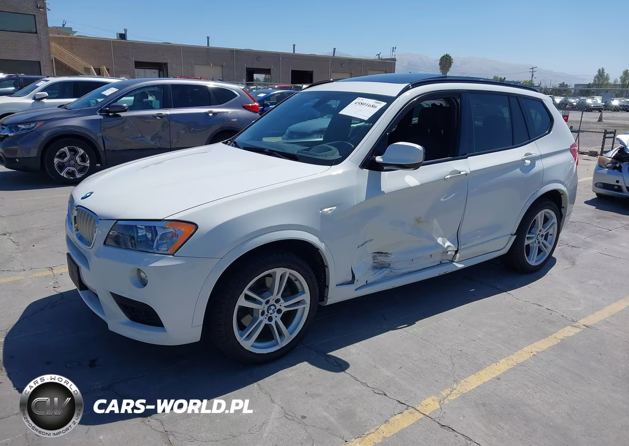 2014 BMW X3 xDrive35I VIN:5UXWX7C54E0E78047 - 2
